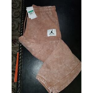 Air Jordan Essential Statement Fleece Wash Sweatpants Brown/Clay Men’s XL